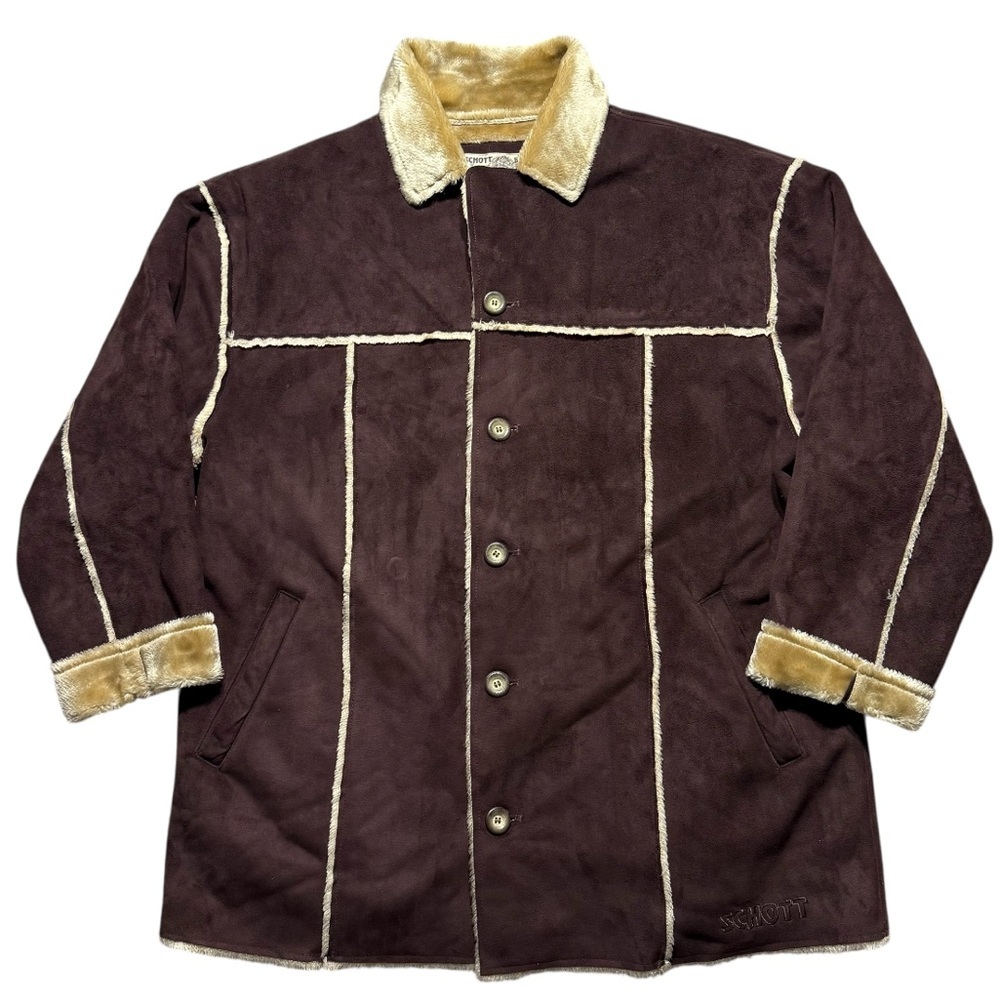 Schott Bros men’s XL rancher coat dark brown